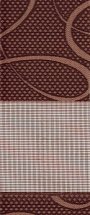 Wave brown figural image