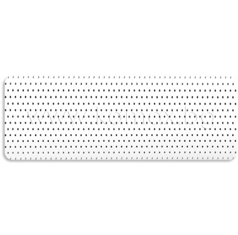 White perforated image