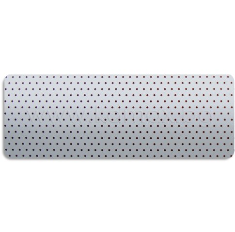 Grey perforated image