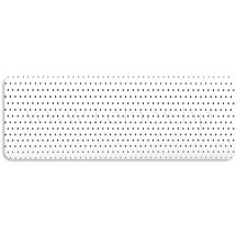 White perforated image