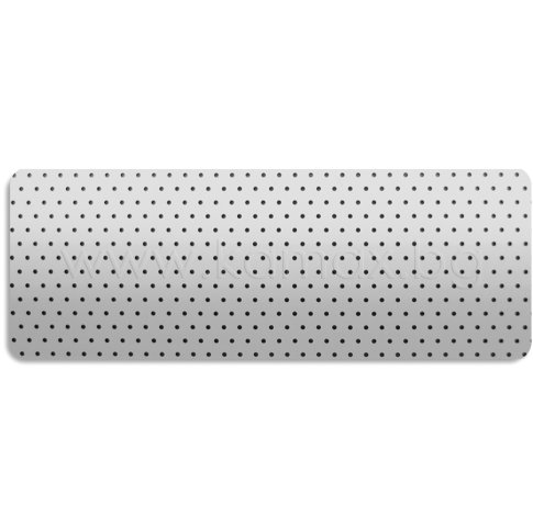 Grey perforated image