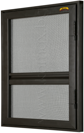 Fixed door insect screen Prestige image