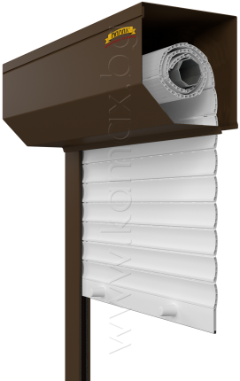 PVC 2 Roller shutters