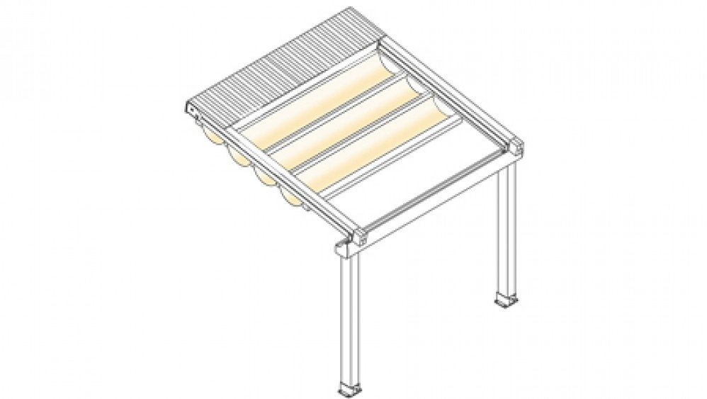 awning Pergola Flat