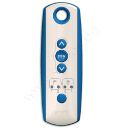 дистанционно Somfy Soliris RTS Patio с 4 канала + функция за включване и изключване на датчика за слънце изображение